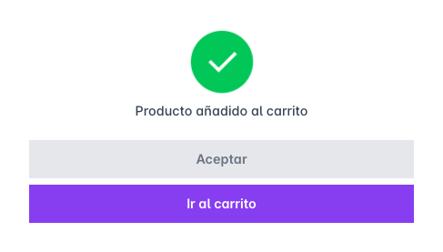 Dominio agregado al carrito