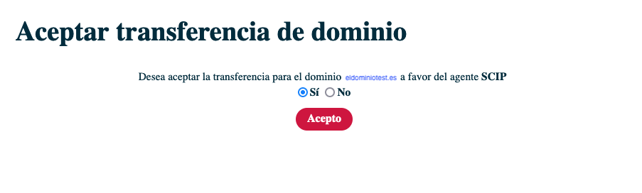 Completar transferència