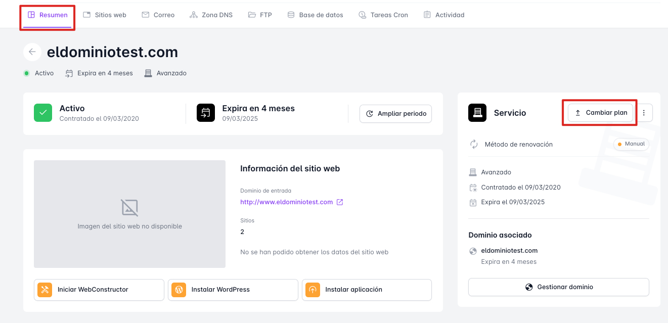 Resum Hosting