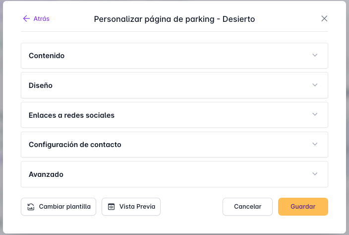 Personalitzar Pàrquing